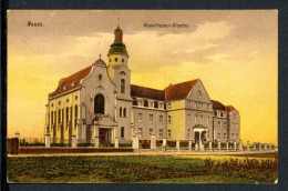 AK Neuss Rhld. Kamillianer Kloster, Belg. Militärpost 1921 Gebraucht #HK113 - Autres & Non Classés