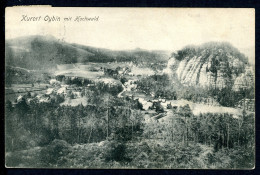 AK Oybin LK Görlitz Panorama Mit Hochwald 1911 Gebraucht #HK498 - Autres & Non Classés