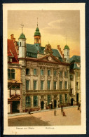 AK Neuss Rhld. Markt Mit Rathaus, Belg. Militärpost 1923 Gebraucht #HK112 - Autres & Non Classés