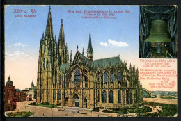 AK Köln Kölner Dom Südseite 1915 Gebraucht #HO507 - Autres & Non Classés
