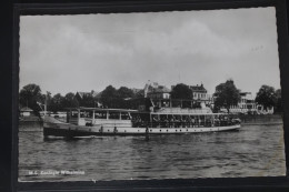 AK Niederlande MS Königin Wilhelmina, Stapellauf: Juni 1927 Gebraucht #PL602 - Other & Unclassified
