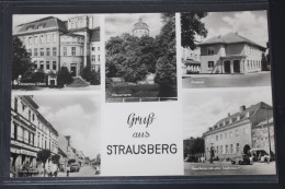 AK Strausberg Mehrbildkarte (Wasserturm, Sparkasse Usw.) Gebraucht #PL625 - Autres & Non Classés