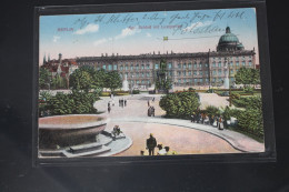 AK Berlin Königl. Schloss Mit Lustgarten 1917 Gebraucht #PL715 - Autres & Non Classés
