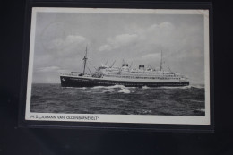 AK Niederlande M.S. "Johan Van Oldenbarnevelt 1954 Gebraucht #PL811 - Autres & Non Classés