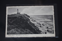 AK Seebad Horst Leuchtturm Mit Strand 1936 Gebraucht #PL812 - Autres & Non Classés