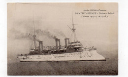 Marine Militaire Française - D'ENTRECATEAUX - Croiseur à Batterie (Guerre 1914-18)  (L140) - Materiale
