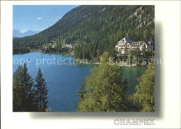 11698759 Champex-Lac Lac Et Station Champex Avec Le Grand Hotel Des Alpes Champe - Autres & Non Classés