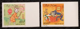 Vietnam Viet Nam MNH Imperf Stamps 1999 : New Year Of Cat / Zodiac (Ms796) - Vietnam