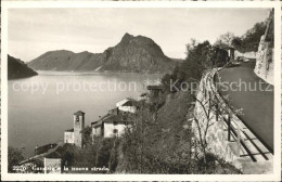11698389 Gandria Lago Di Lugano E La Nuova Strada Gandria - Altri & Non Classificati