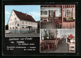 AK Tunsel /Krs. Müllheim, Gasthaus Zur Linde  - Muellheim