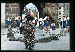 AK Villingen, Fasching, Butzesel Mit Stachi  - Carnaval