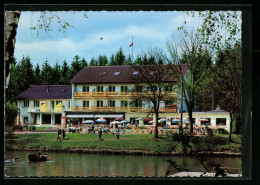AK Dürrheim /Schwarzwald, Café Am Salinensee  - Bad Dürrheim