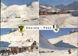 11696109 Oberalp Pass Skigebiet Eisenbahn Oberalp - Sonstige & Ohne Zuordnung