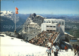 11696049 Engelberg OW Bergstation Seilbahn Skigebiet Klein Titlis Engelberg - Andere & Zonder Classificatie