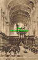 R585144 Cambridge. King College Chapel. Choir West. F. Frith. No. 73537 A. 1929 - Monde