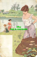 R585149 Three Women By The River. S. Hildesheimer. 1904 - Monde