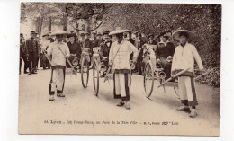 69 - LYON - Les Pouss-Pouss Au Parc De La Tête D'Or - Animée - 1913 (L144) - Autres & Non Classés