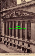 R585995 New York Stock Exchange. Broad Street. 1910 - Monde