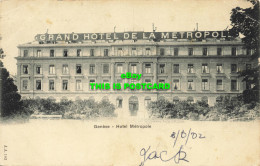 R584642 Geneve. Hotel Metropole. Jullien Freres. 1902 - Monde