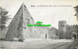 R584643 Roma. La Piramide Di Cajo Cestio E La Porta Ostiense. Vat - Monde