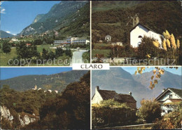11692239 Claro Riviera Ortsblick Kirche Claro - Other & Unclassified