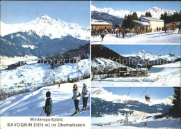 11686809 Savognin Skigelaende Im Oberhalbstein Ski Und Sessellift Panorama Savog - Sonstige & Ohne Zuordnung