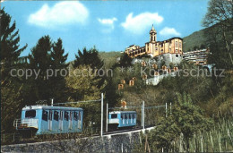 11682969 Locarno TI Santuario Della Madonna Del Sasso Bergbahn  - Autres & Non Classés