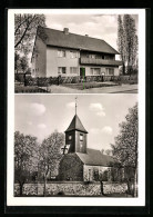 AK Berlin-Alt-Lankwitz, Dorfkirche Und Gemeindehaus  - Steglitz