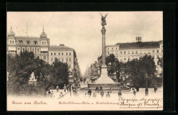 AK Berlin, Belle-Alliance-Platz Und Friedrichstrasse  - Kreuzberg