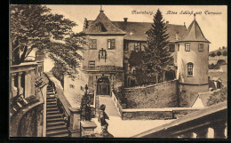 AK Meersburg A. B., Altes Schloss Mit Terrasse  - Meersburg