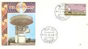 29015)lettera F.d.c. Telespazio Con 50£ + Annullo - 1961-70: Marcofilie