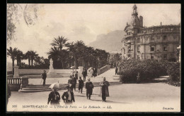 AK Monte-Carlo, L`Hôtel De Paris, La Rothonde  - Autres & Non Classés