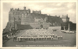 11250840 Edinburgh Castle Esplanade Highland Light Infantry Edinburgh - Other & Unclassified