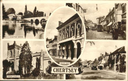 11250819 Chertsey Meads Bridge Guildford Street Town Hall Runnymede - Surrey