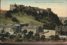 11250790 Edinburgh Castle National Gallery Edinburgh - Autres & Non Classés