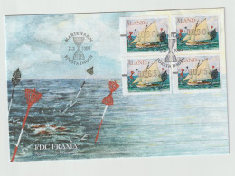 Aland ATM FDC 2009 Ships Set Of Four. Postal Weight Approx. 0,04 Kg. Please Read Sales Conditions Under Image Of Lot (00 - Vignette [ATM]