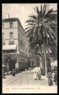CPA Alger, La Rue Bab-el-Oued  - Algerien