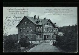 AK Georgengrün I. S., Hotel Und Pension Waldschuster  - Autres & Non Classés