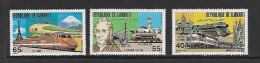 DJIBOUTI 1981 TRAINS YVERT N°531/533 NEUF MNH** - Trains
