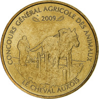 France, Jeton Touristique, Concours Général Agricole, 2009, MDP, Or Nordique - Otros & Sin Clasificación