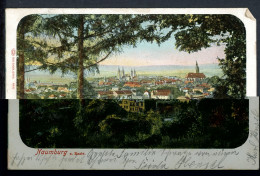 AK Naumburg/ Saale Burgenlandkreis Stadtpanorama 05.12.1906 Gebraucht #HU344 - Autres & Non Classés