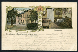 AK Oberlahnstein Rhein-Lahn-Kreis Forsthaus Oberlahnstein 1907 Gebraucht #HU465 - Andere & Zonder Classificatie