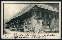 AK Freiburg/ Breisgau Gasthaus Zum Himmelreich 1901 Gebraucht #HU467 - Andere & Zonder Classificatie
