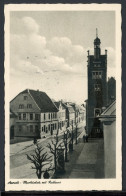 AK Anrath Kreis Viersen Marktplatz Mit Rathaus 1949 Gebraucht #IT801 - Autres & Non Classés