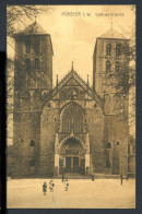 AK Münster/ Westfalen Dom-Westseite 1916 Gebraucht #HB495 - Autres & Non Classés