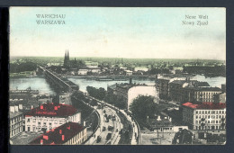 AK Warschau - Polen Neue Welt 1916 Gebraucht #HC093 - Pologne