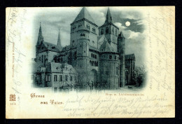 AK Trier Dom Mit Liebfrauenkirche 1900 Gebraucht #HC110 - Andere & Zonder Classificatie