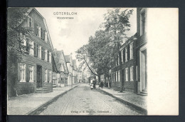 AK Gütersloh Münsterstrasse 1907 Gebraucht #HE539 - Autres & Non Classés