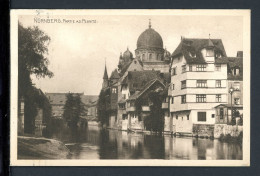 AK Nürnberg Hauptsynagoge, Pegnitz 1911 Gebraucht #HE523 - Autres & Non Classés