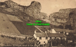 R584665 Cheddar Village And Lion Rock. T. W. Phillips. Friths Series. No. 6983. - Monde